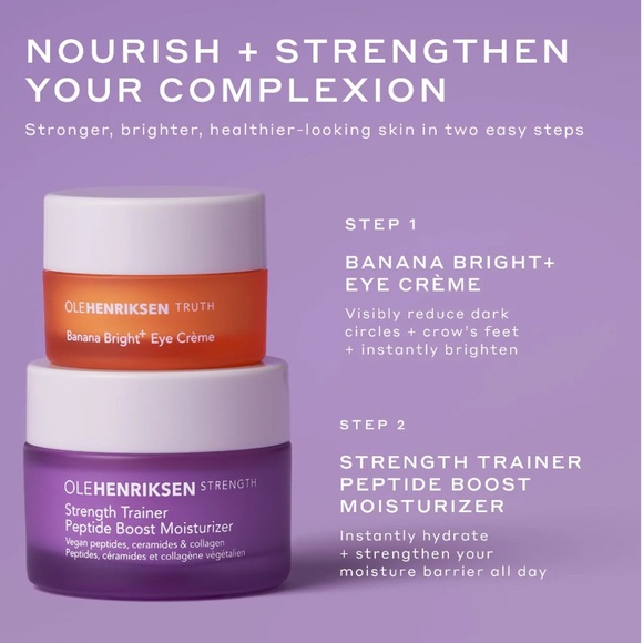 OLEHENRIKSEN
Glow Strong Mini Moisturizer + Eye Cream Duo - Picture 2 of 3